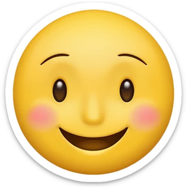 Emoji, smiley face with 1 eye closed sticker