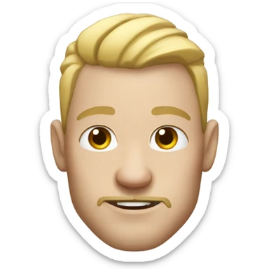 Gym rat white skin  sticker