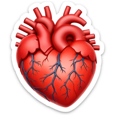 Heart bursting out of me ￼ sticker