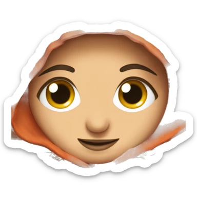 Tajine marocain kawaii eyes mouth sticker