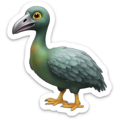Mauritian dodo sticker