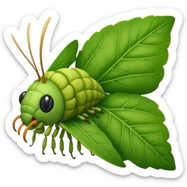 moth, life cycle stage3 sticker