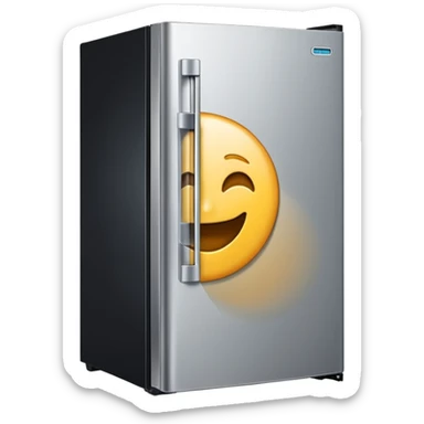 Refrigerator sticker