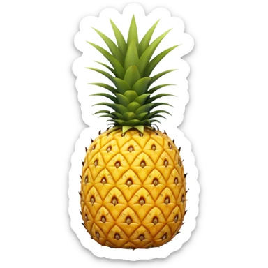 Upside down pineapple  sticker