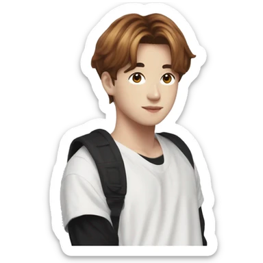 Jungkook from bts sticker