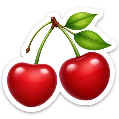 Cherry sticker