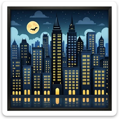 Gotham sticker