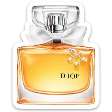 Miss dior perfume sticker