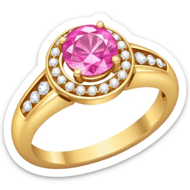 anillo de cumpleañera de 15 años sticker