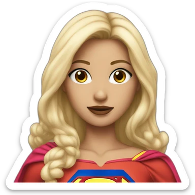 Super Girl sticker