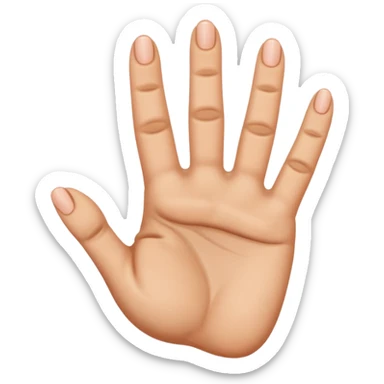 the SIX SEVEN hand things sticker