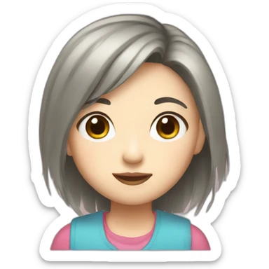 Taiwanese girl sticker