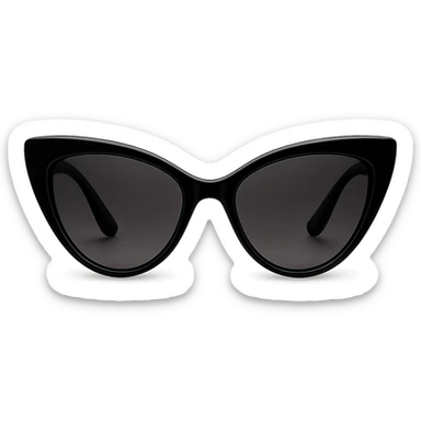 glamorous sunglasses, chic and stylish sticker