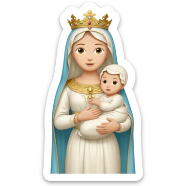 VIRGEN DEL PILAR SIN FONDO sticker