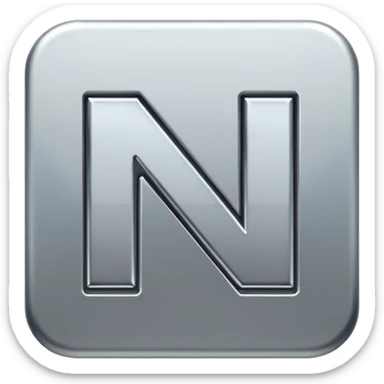 N Nah işareti sticker