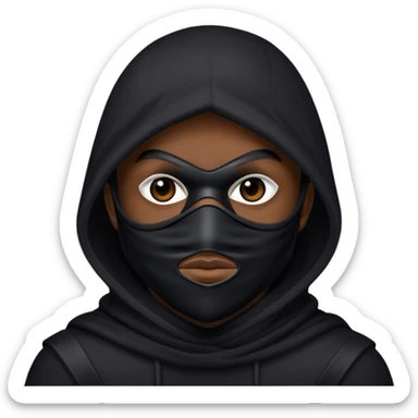 Ladrão negro sticker
