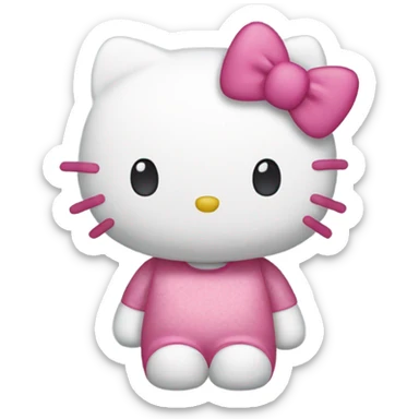 hello kitty  sticker
