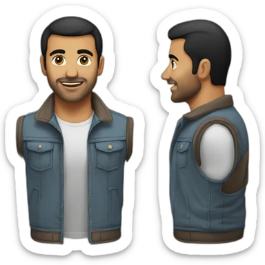 Ali Atay üzerinde Sude yazan tişört giyiyor sticker