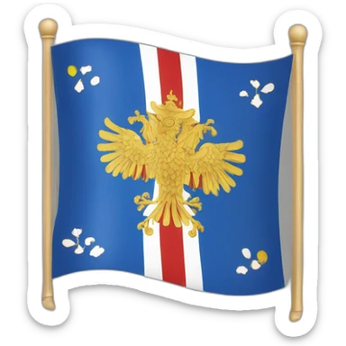 Belgorod region flag sticker