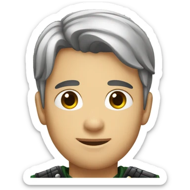 young man in kilt sticker