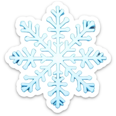 Snowflake  sticker
