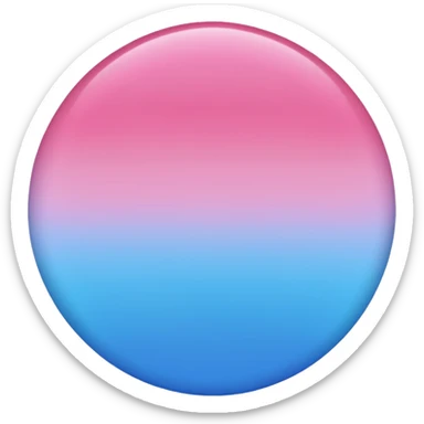pink and blue dot tight sticker