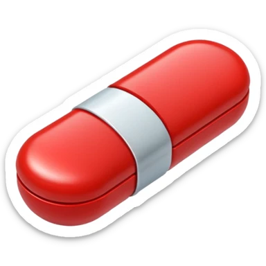 A red pill house  sticker