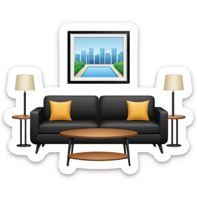 rent appartment sticker