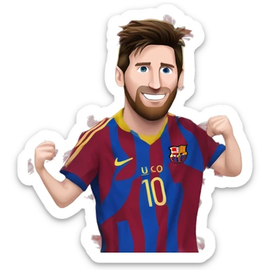 Messi Messi Ankara Messi Messi AnkaraMessi gooooooal sticker