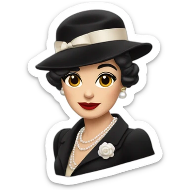 Coco Chanel sticker