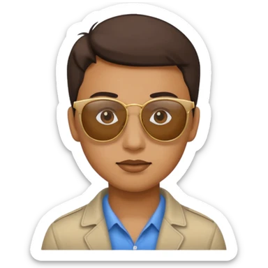 🤨+🕶️ sticker