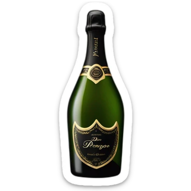 dom perignon sticker
