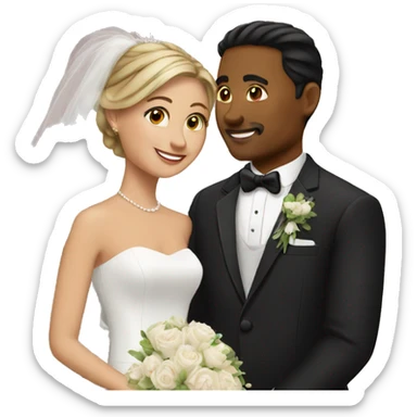 wedding sticker