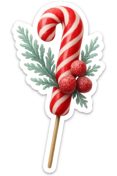 winter candy, remove background sticker