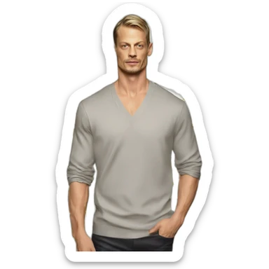 Joel Kinnaman wardrobe sticker