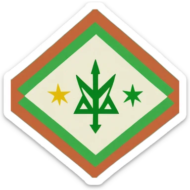 amazigh flag sticker