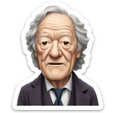 Michael gambon sticker