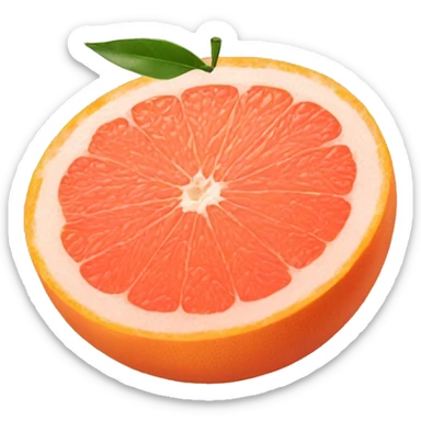 Grapefruit sticker