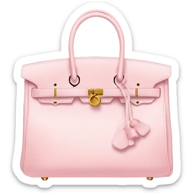 Light pink birkin  sticker