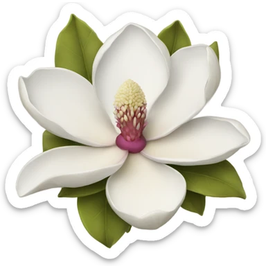 Magnolia Flower sticker