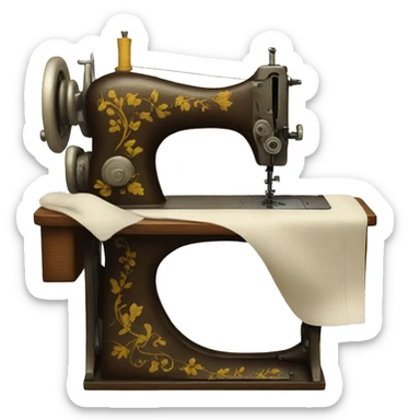 Sewing sticker