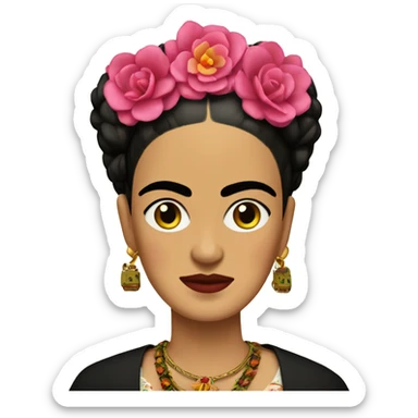 Frida khalo sticker