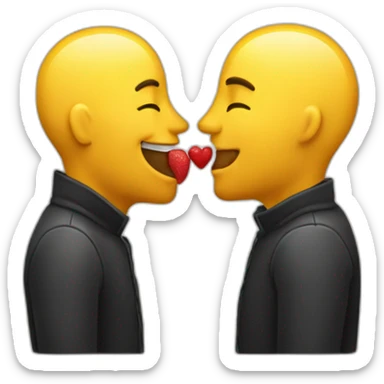 Ennegles sends a kiss sticker