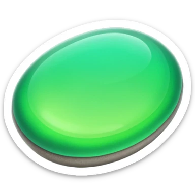 pebble artificial intelligence change to gree glow sticker