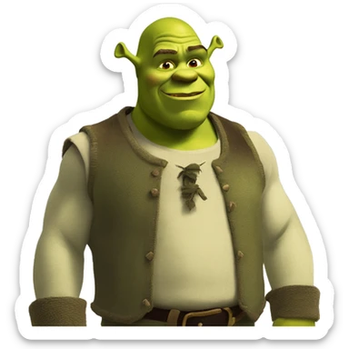 Shrek saying “It’s my swamp” sticker