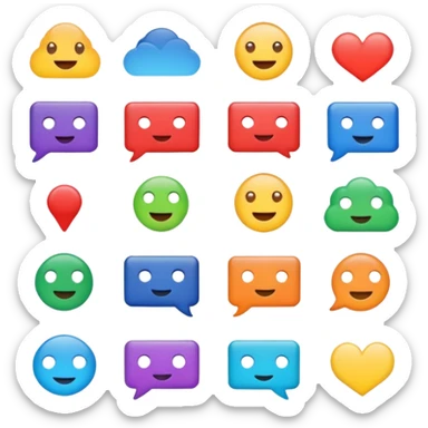 communication sticker