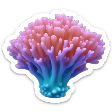 coral sticker