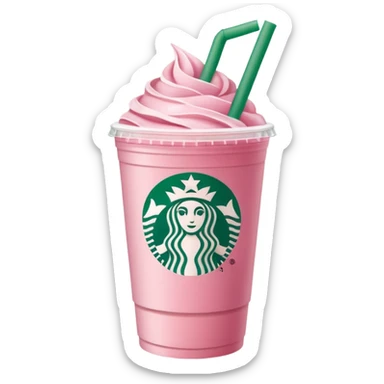 Starbucks pink drink  sticker