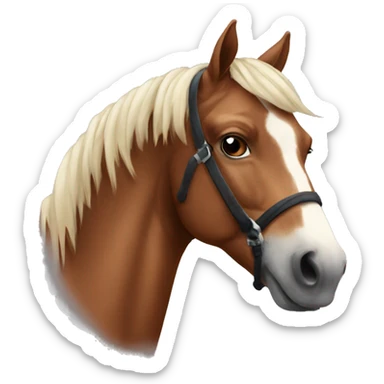 Horse sticker