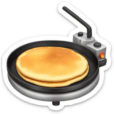 Pancake burner sticker